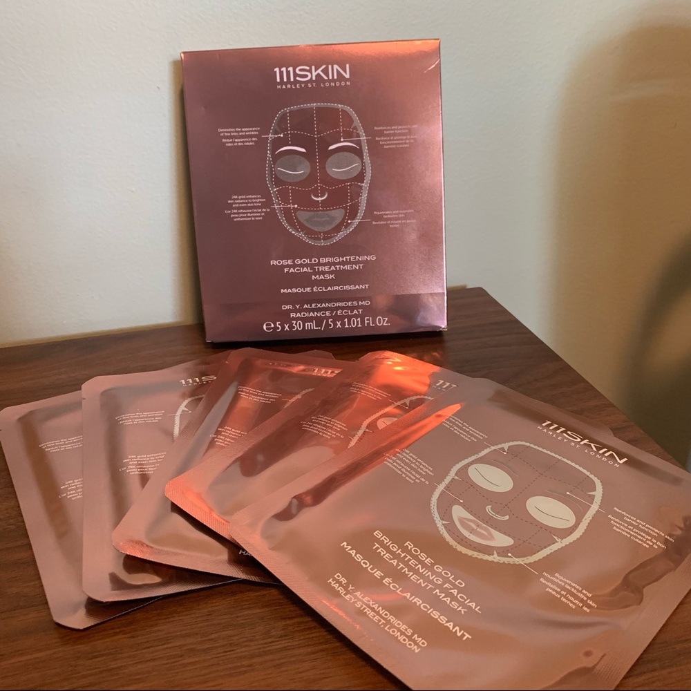 111Skin Rose gold brightening face mask